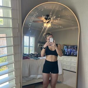 Colsie Black Ribbed Set